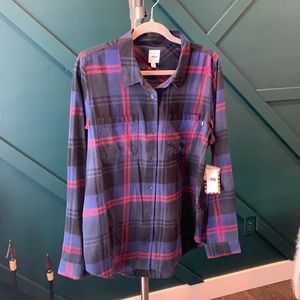 Vans flannel shirt XL